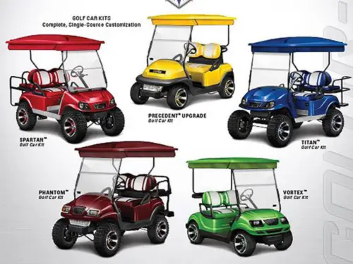 Advanced golf cart customization 