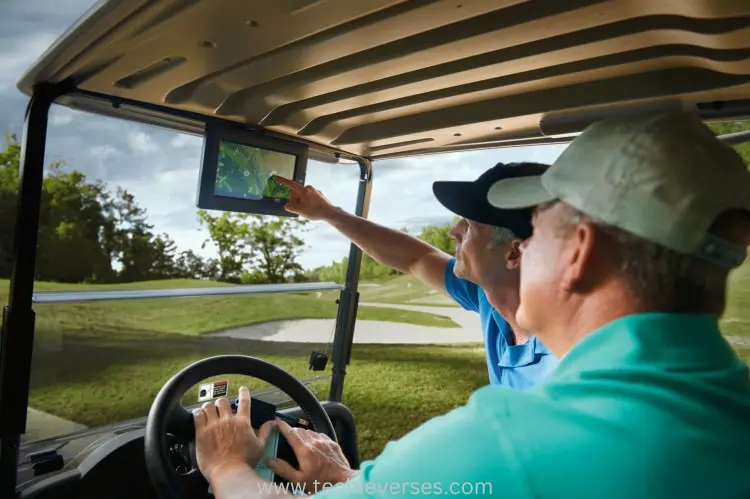 golf cart tracking device